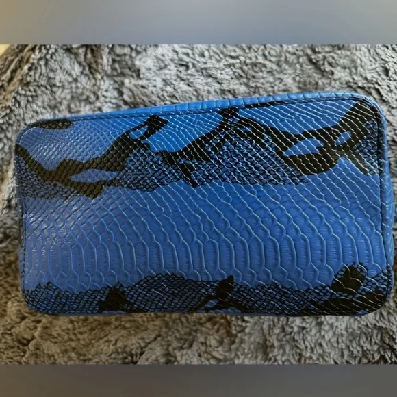 Furla Candy Bag Limited Edition, Blue And Black Snakeskin Print. - Picture 8 of 14
